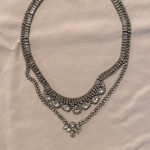 Banana Republic crystal necklace